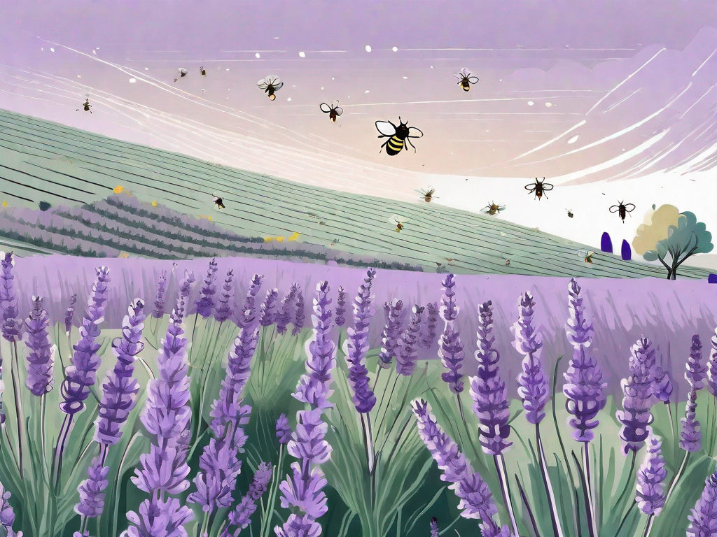 Lavendel als Bienenmagnet