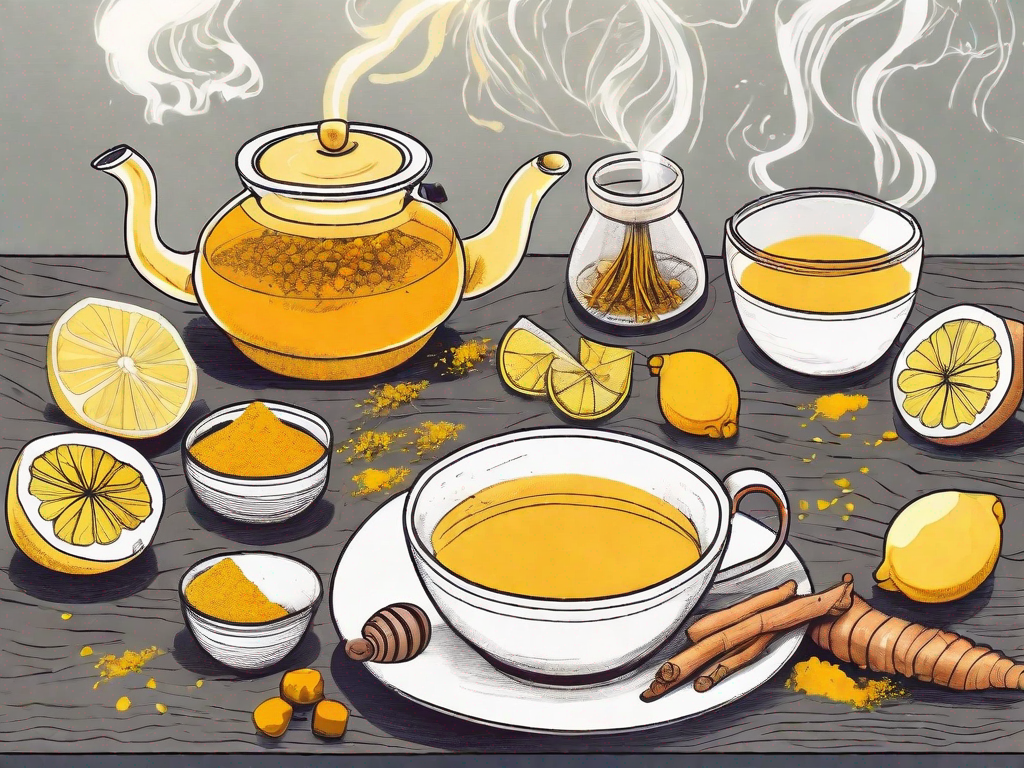Kurkuma Tee Wohltuende Wirkung