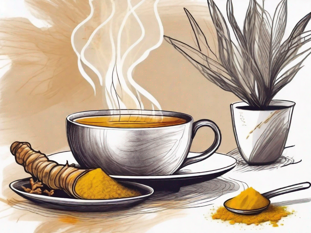 Kurkuma-Ingwer-Tee