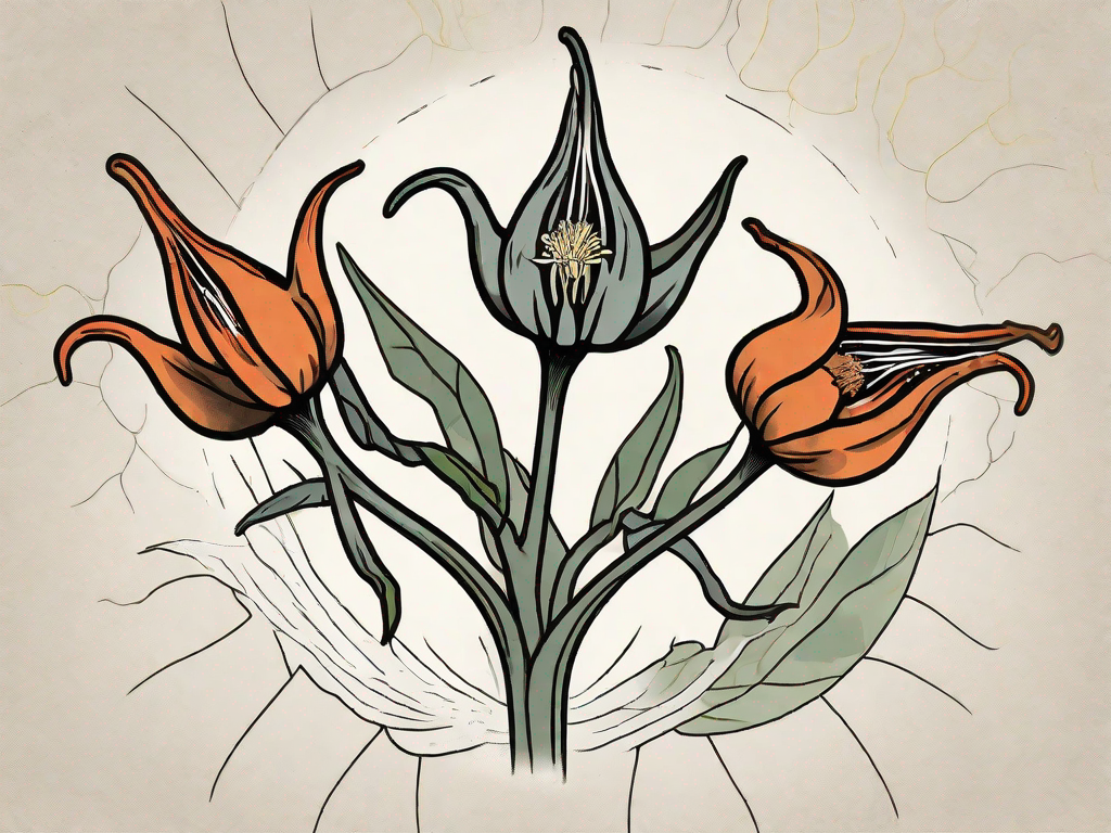 The teufelskralle plant (devil's claw)