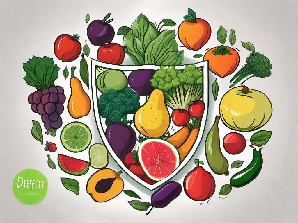 Various fruits and vegetables