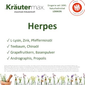 Herpes: Vorbeugung und natürliche Behandlung von Lippenherpes. 1 Herpes