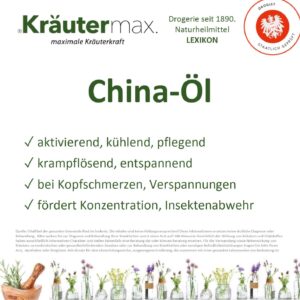 China Ol Vitalstoff Foto web