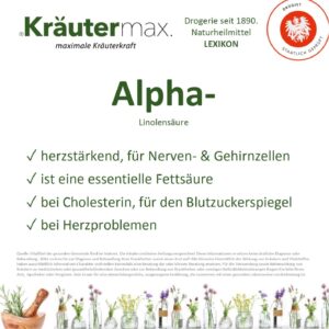 Alpha Linolensaure Vitalstoff Foto web